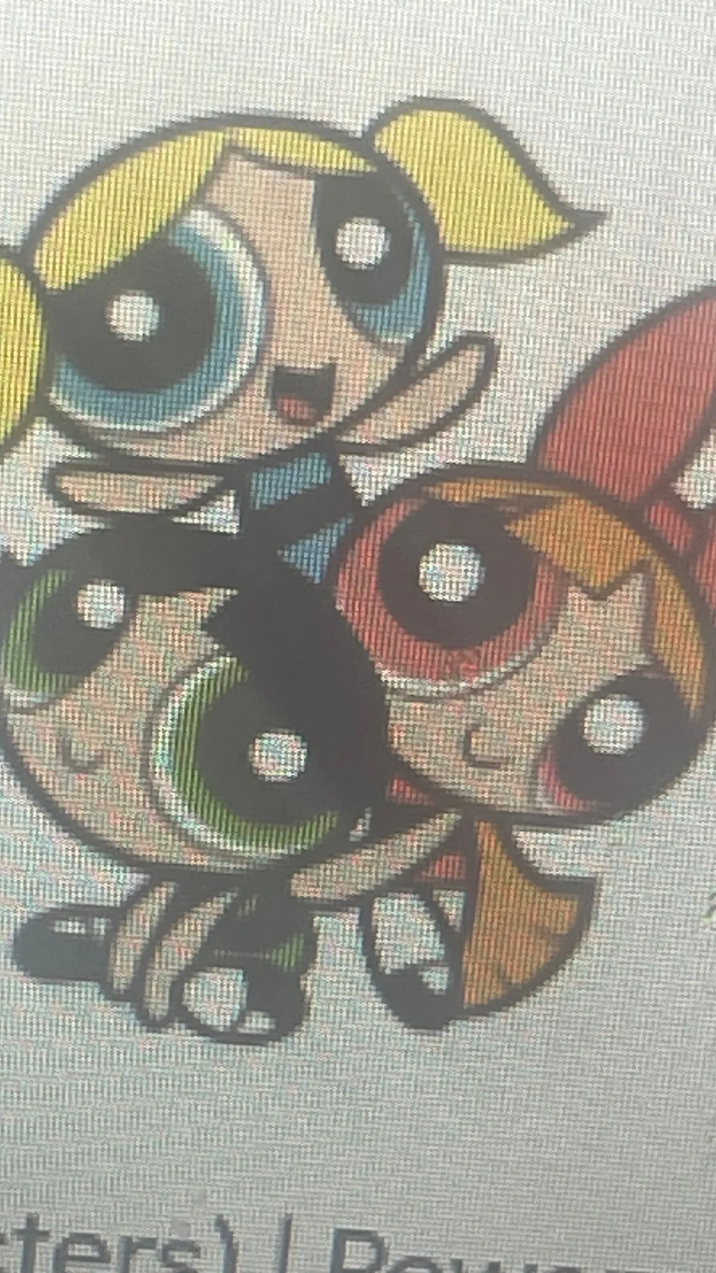 ai character: Power puff girls ! background
