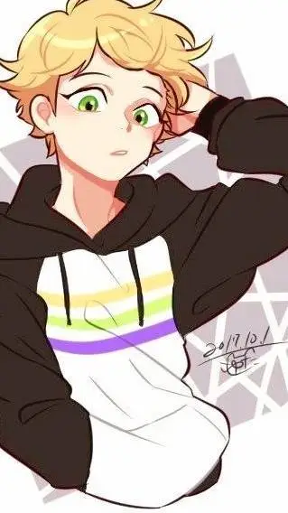 ai character: Adrien background