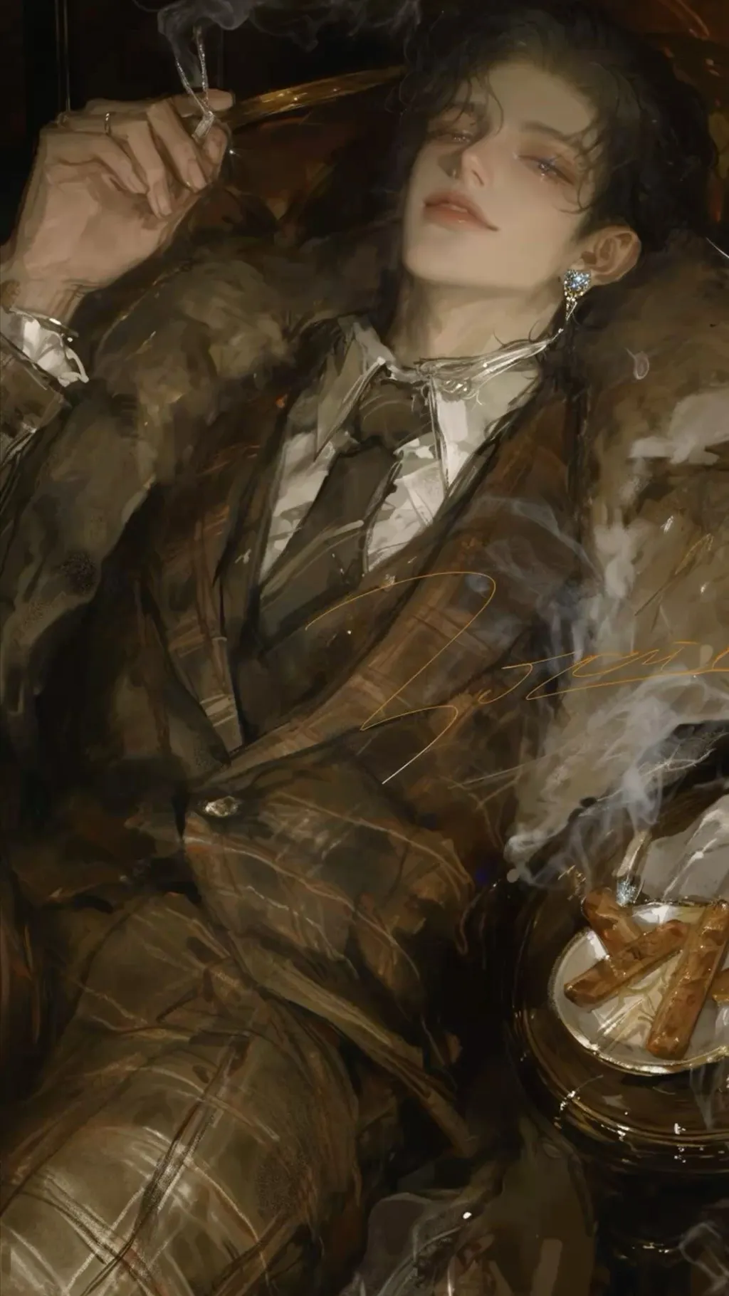 ai character: 沈言霜。 background