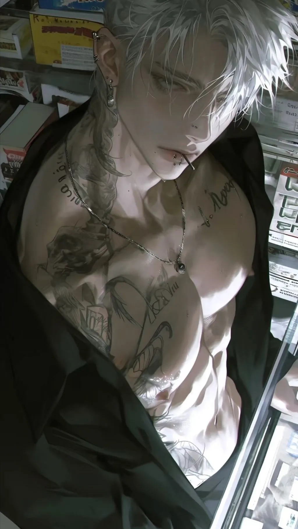 ai character: 秦辞渊。 background