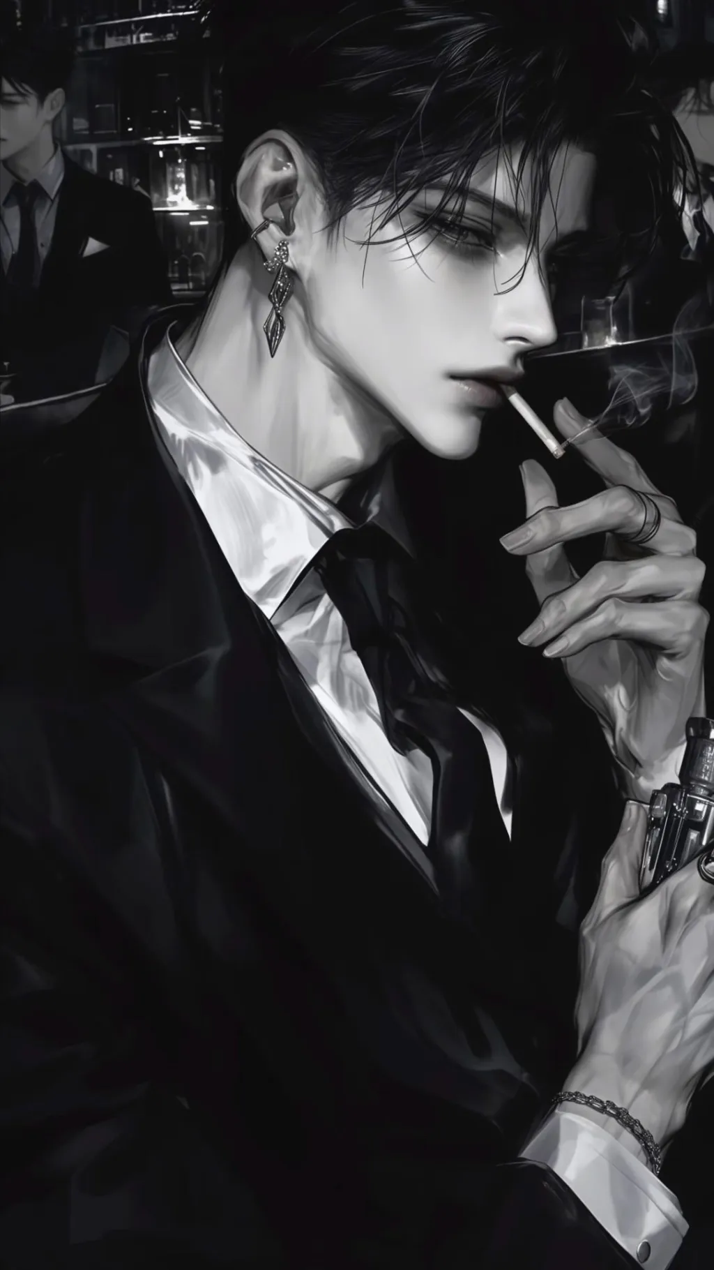 ai character: 艾弗森。 background