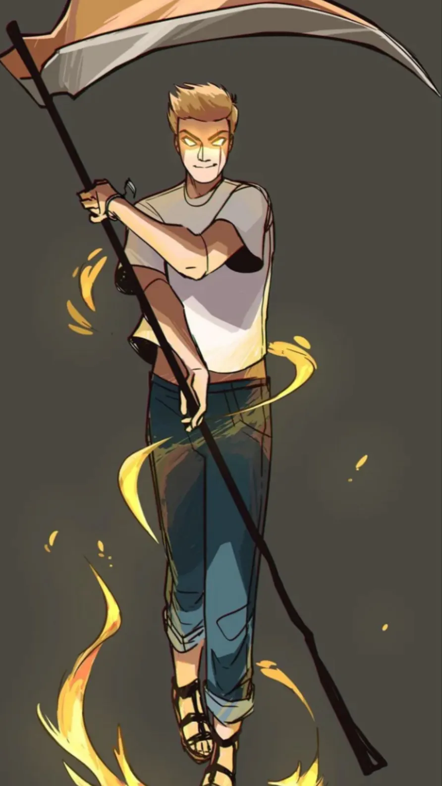 ai character: Kronos  background