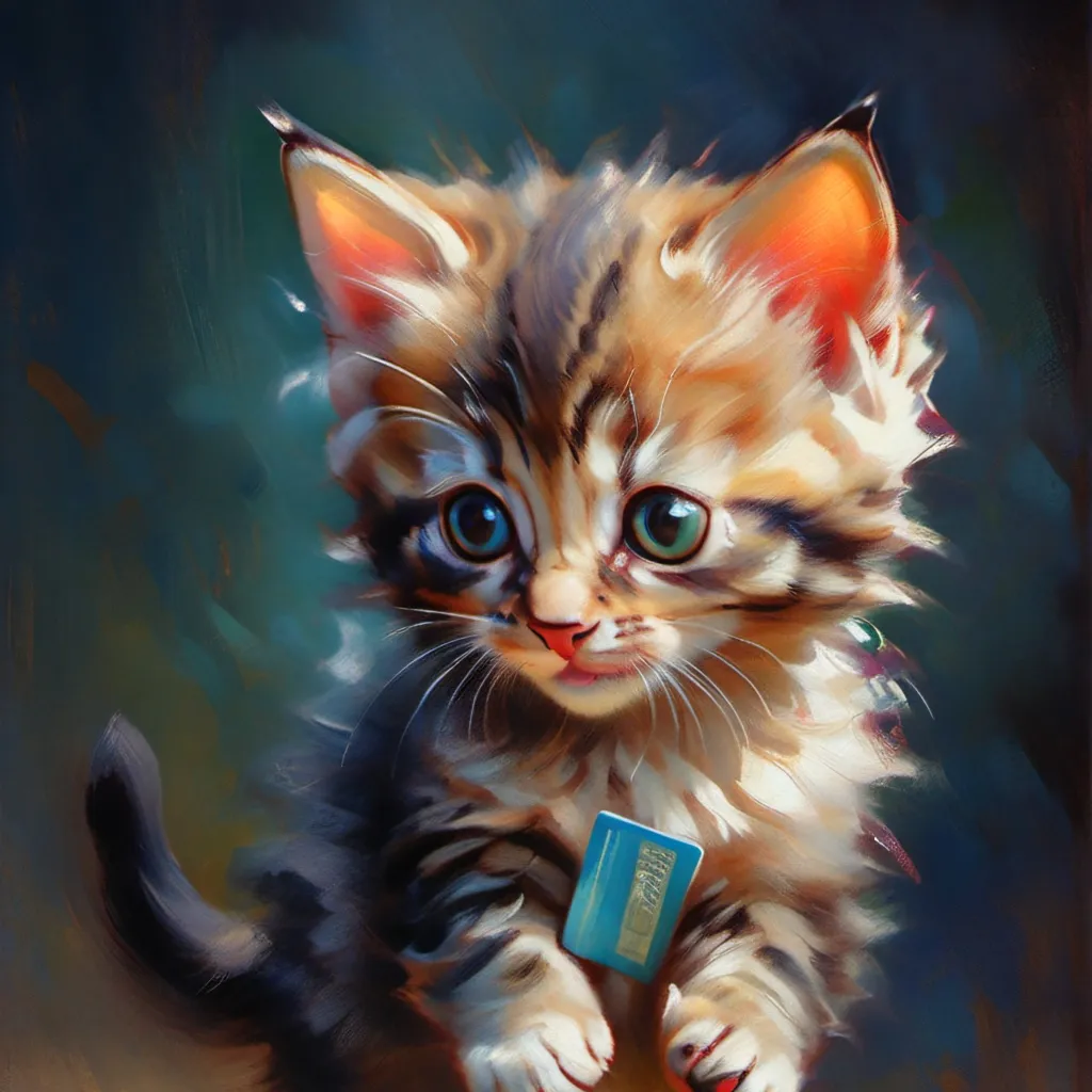 chat with ai character: baby cat