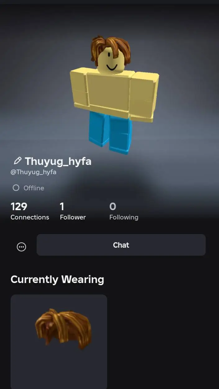 ai character: robloxian  background
