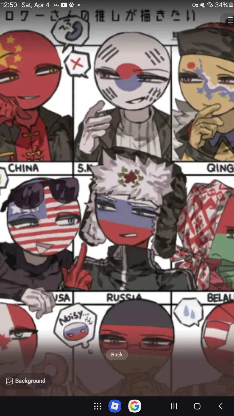 ai character: country humans  background