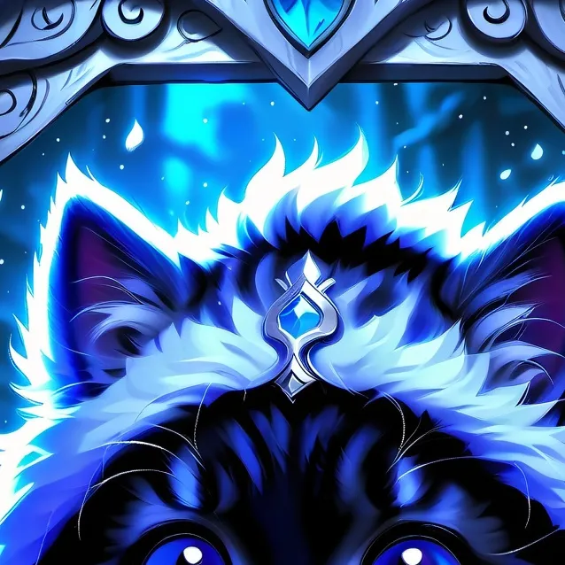 chat with ai character: Shadow the cat