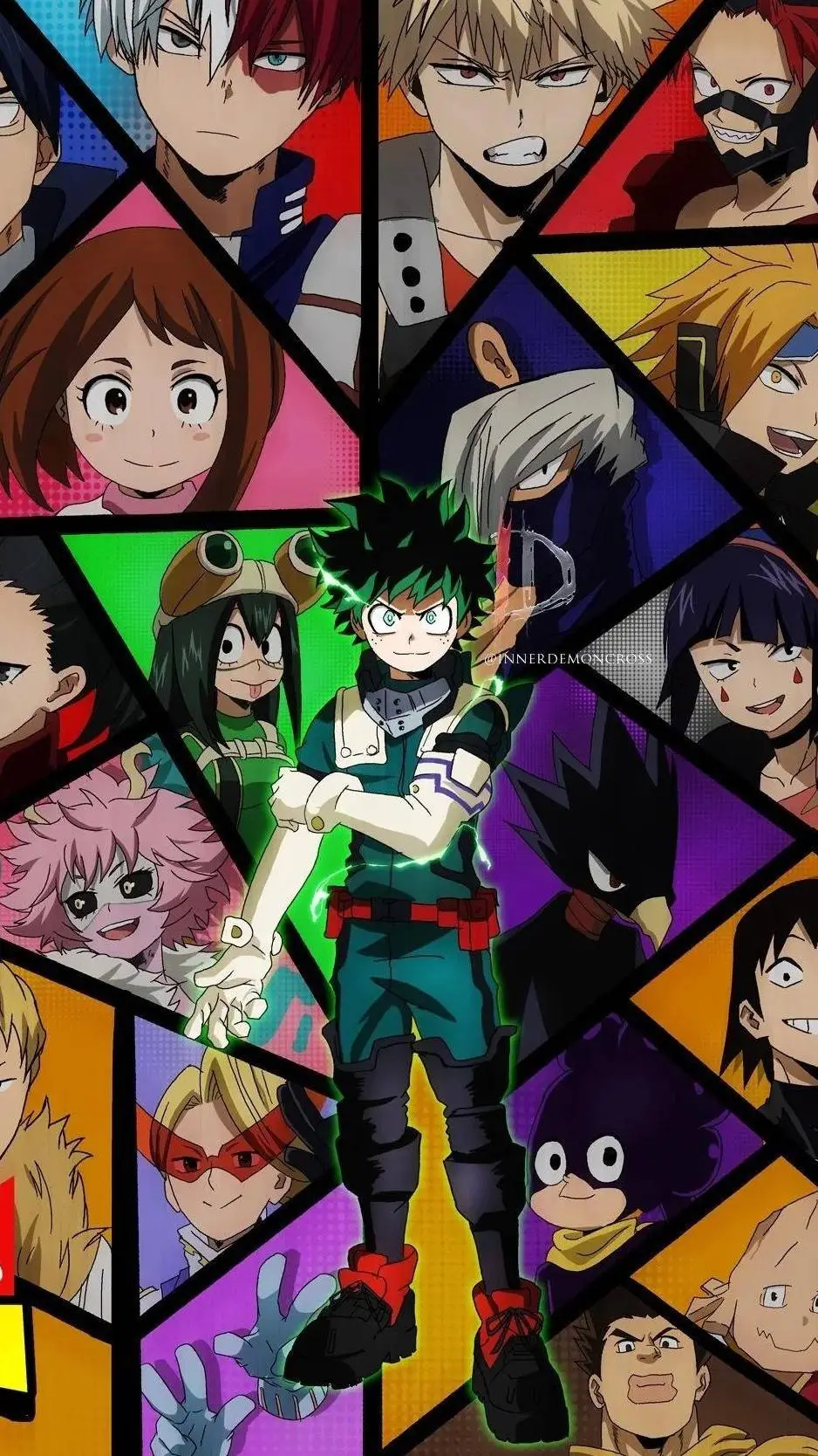 ai character: mha sleepover! background