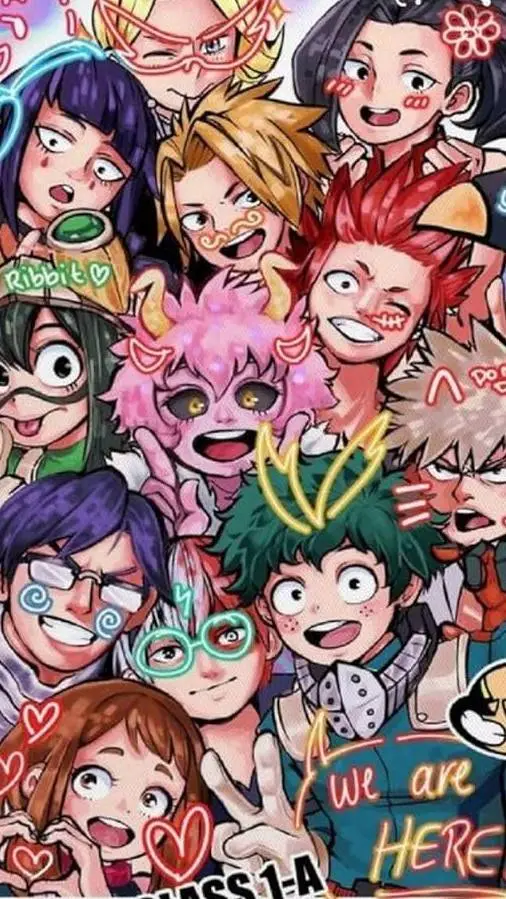 ai character: mha losing! background