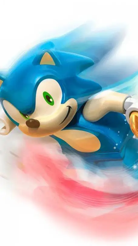 ai character: sonic the hegedhog background