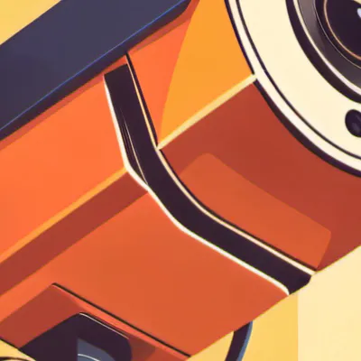 chat with ai character: Security camera