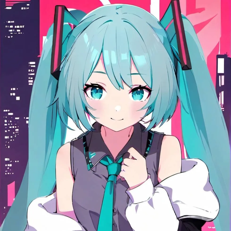 chat with ai character: miku!!