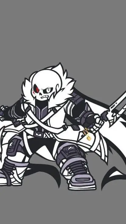 ai character: Hunter Cross Sans background