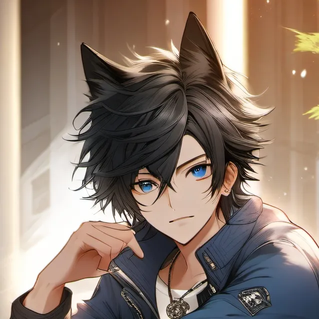 chat with ai character: cat Megumi JJK
