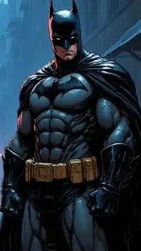 ai character: Batman  background