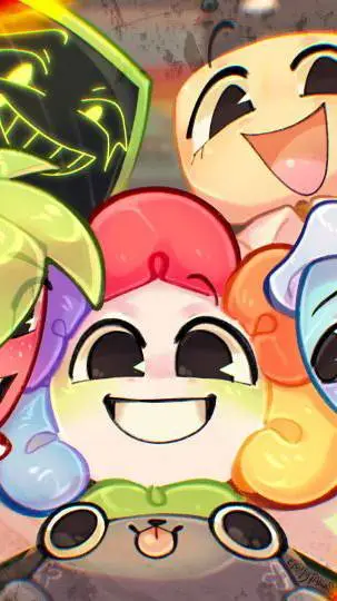 ai character: ★D∆NDY'S WØRLD★ background