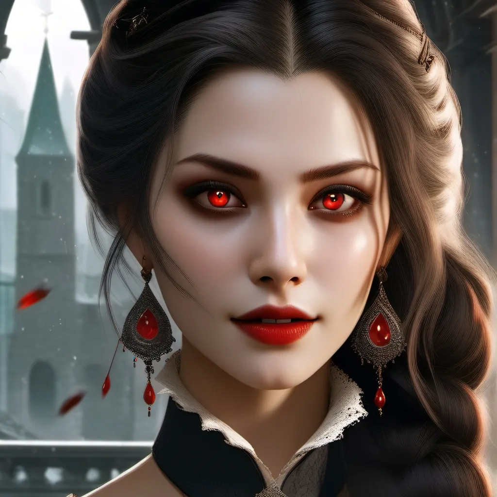 chat with ai character: girlfriend vampire