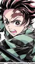 ai character: Tanjiro  background