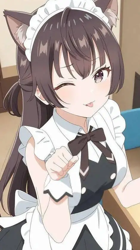 ai character: Yuki(version maid) background