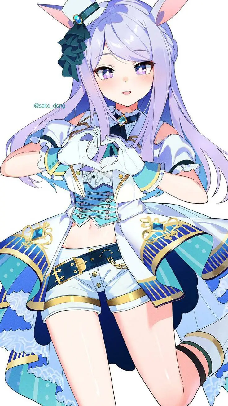 ai character: Mejiro McQueen background