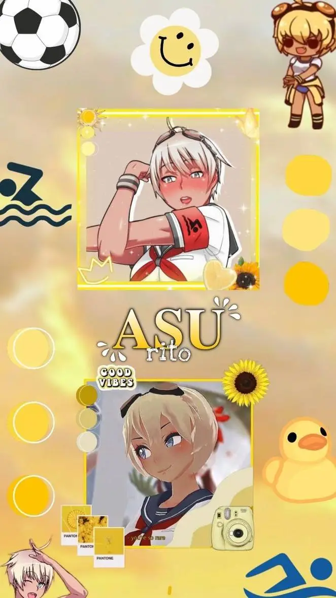 ai character: Asu Ruto  background