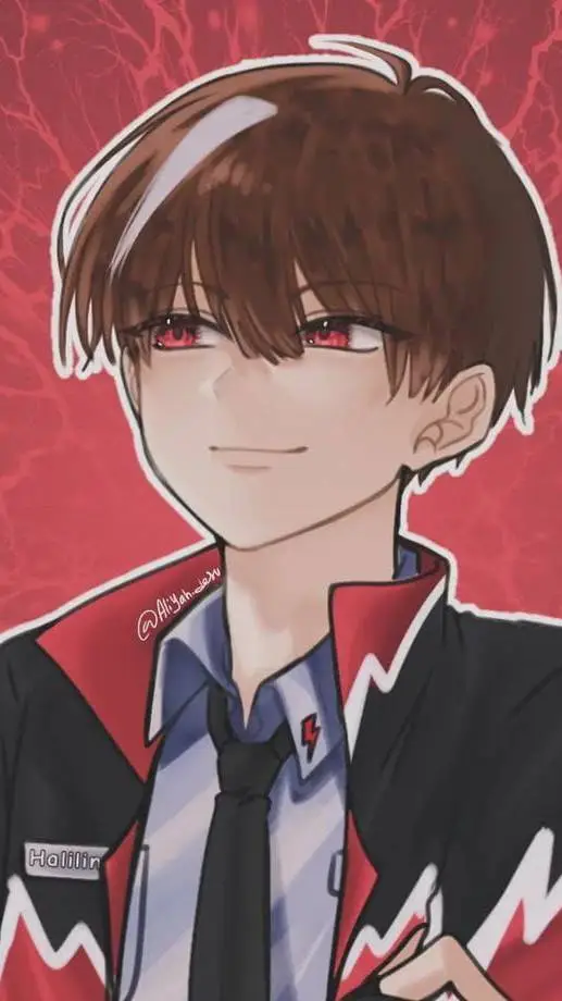 ai character: 🌹⚡ | Halilintar  background