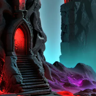 chat with ai character: The dungeon 