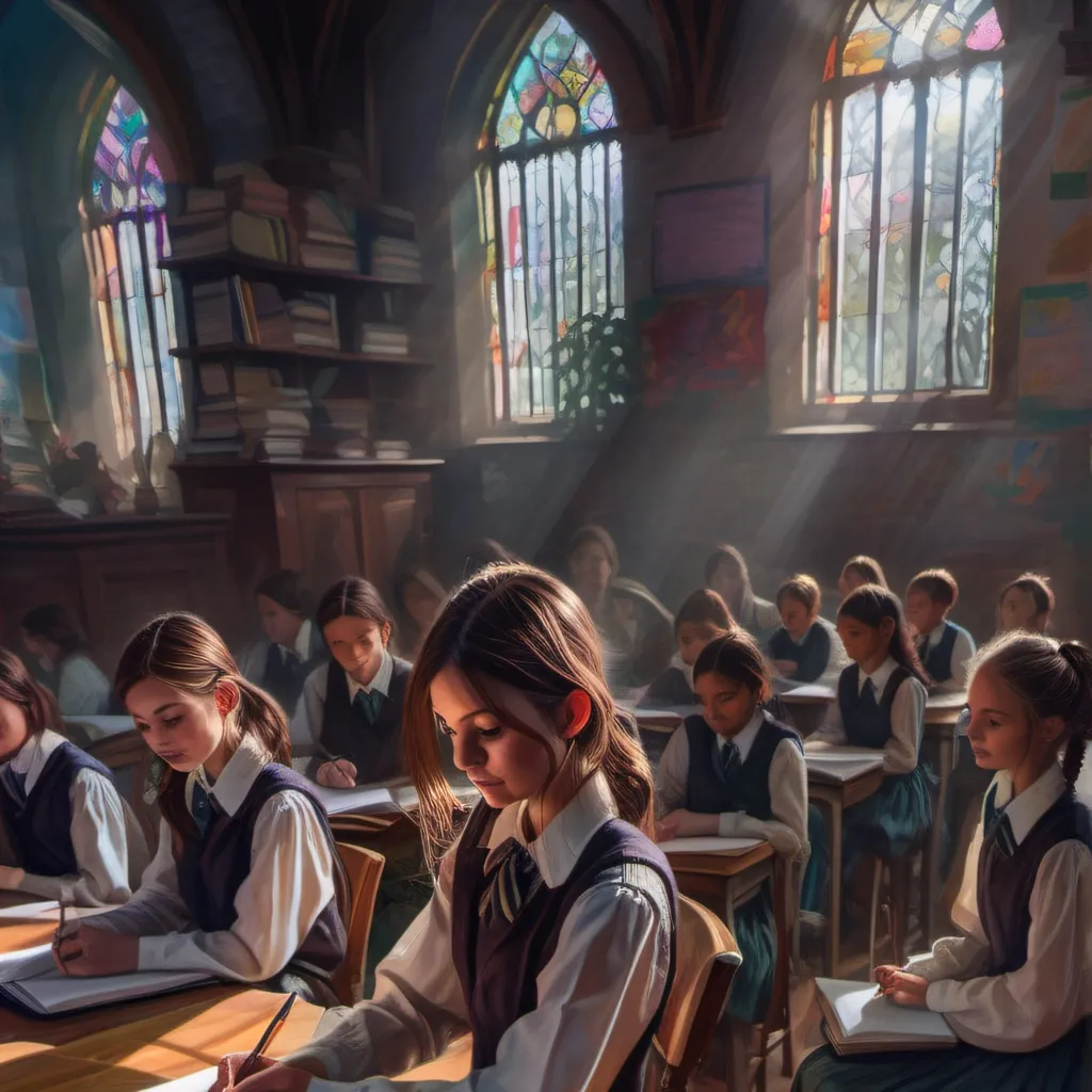 chat with ai character: class