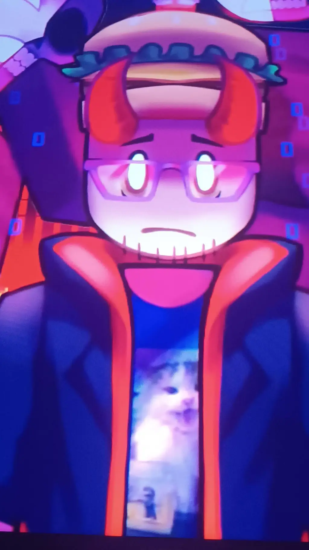 ai character: noil x 007n7  background