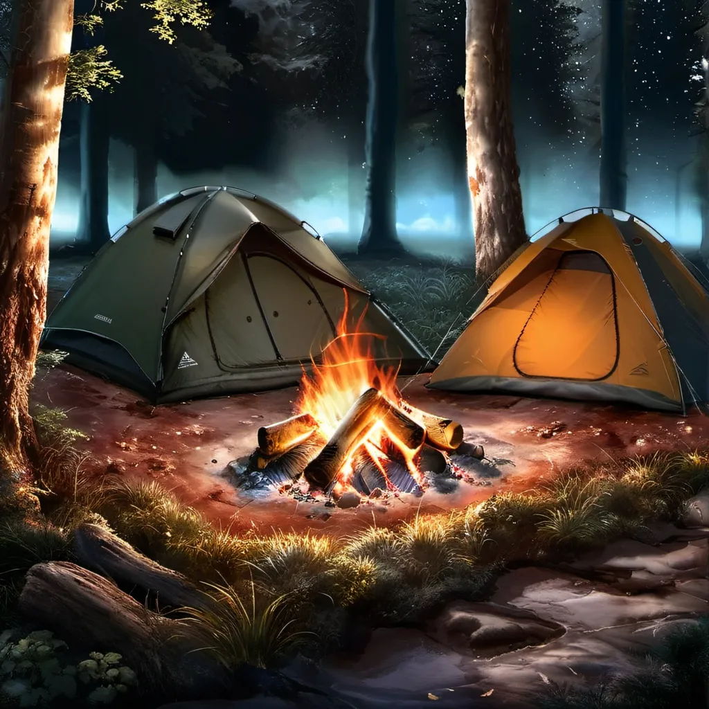chat with ai character: forsaken camp