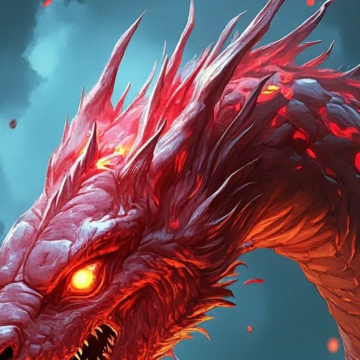 chat with ai character: lava serpent