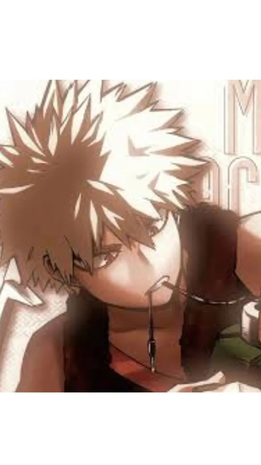 ai character: Katsuki Bakugo background