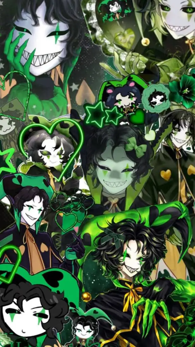 ai character: ~🐍HARLEQUIN🐍~ background