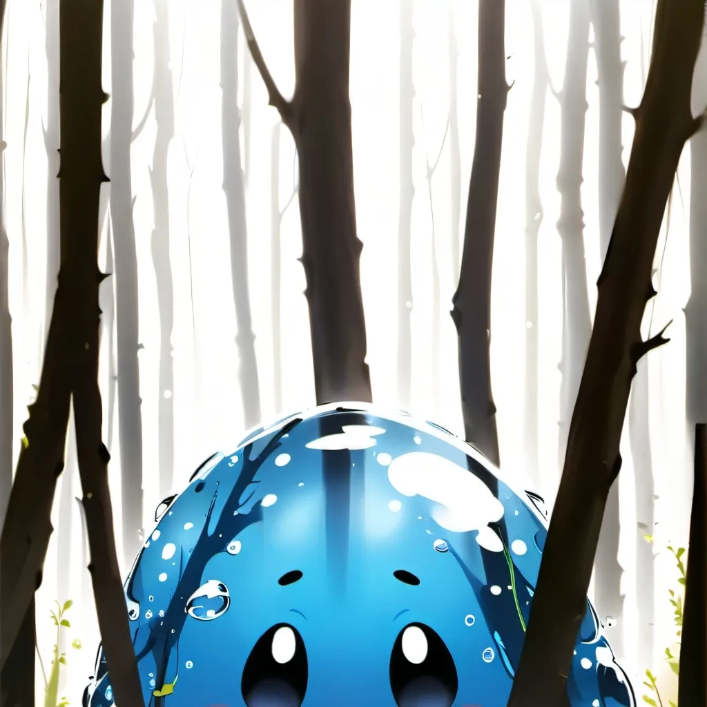 chat with ai character: Freaky slime
