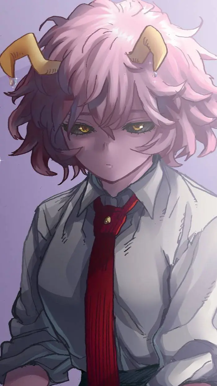 ai character: Mina ashido  background