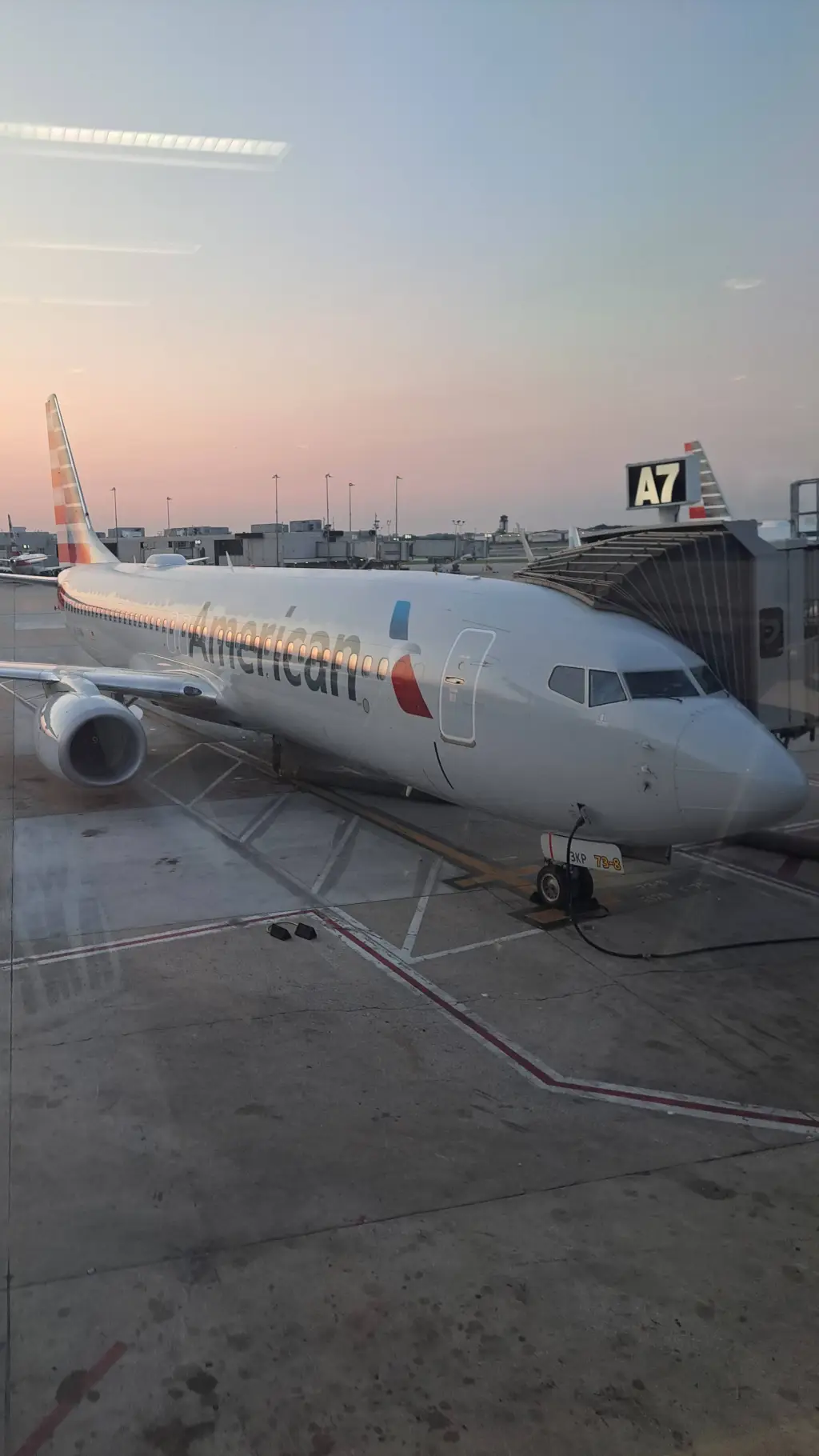 ai character: american airlines  background