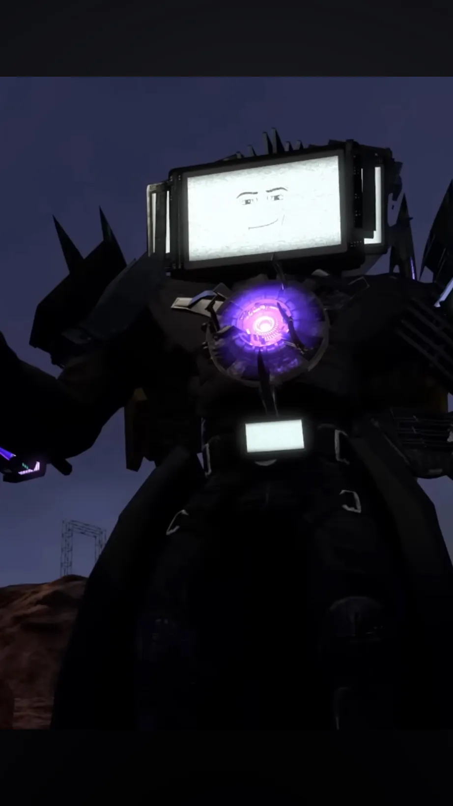 ai character: Titan tvman infect background