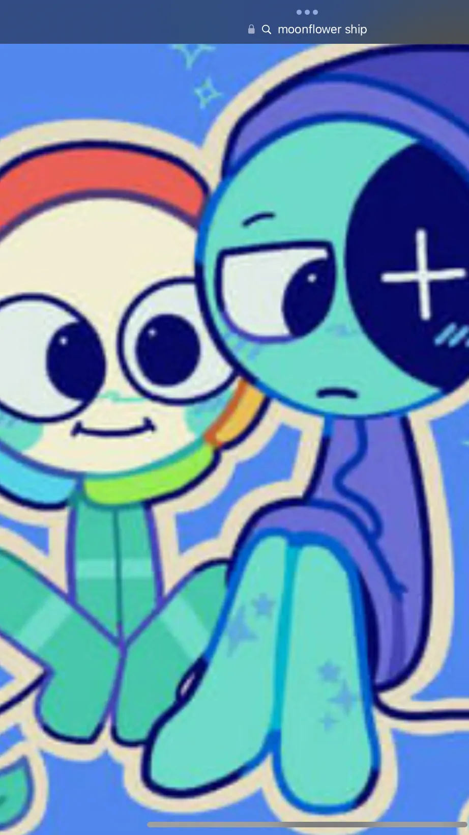 ai character: Moonflower background