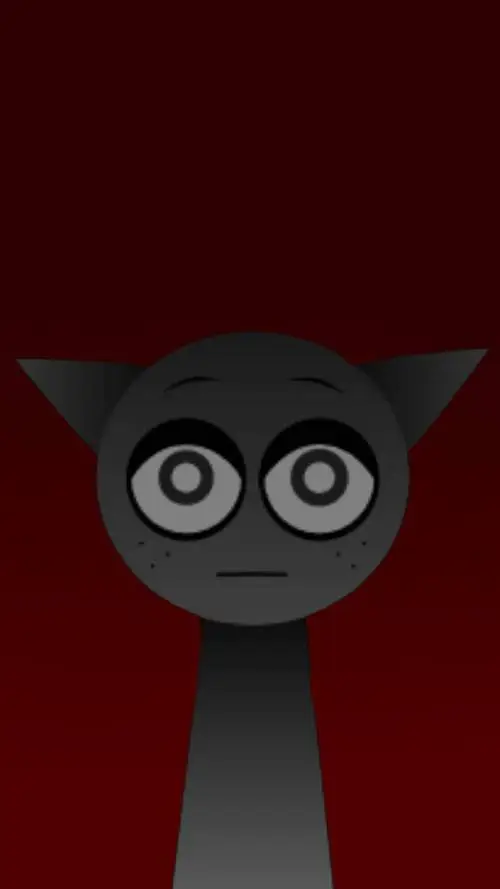 ai character: { Grey? } background