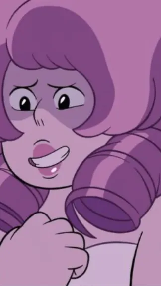 ai character: Rose Quartz  background