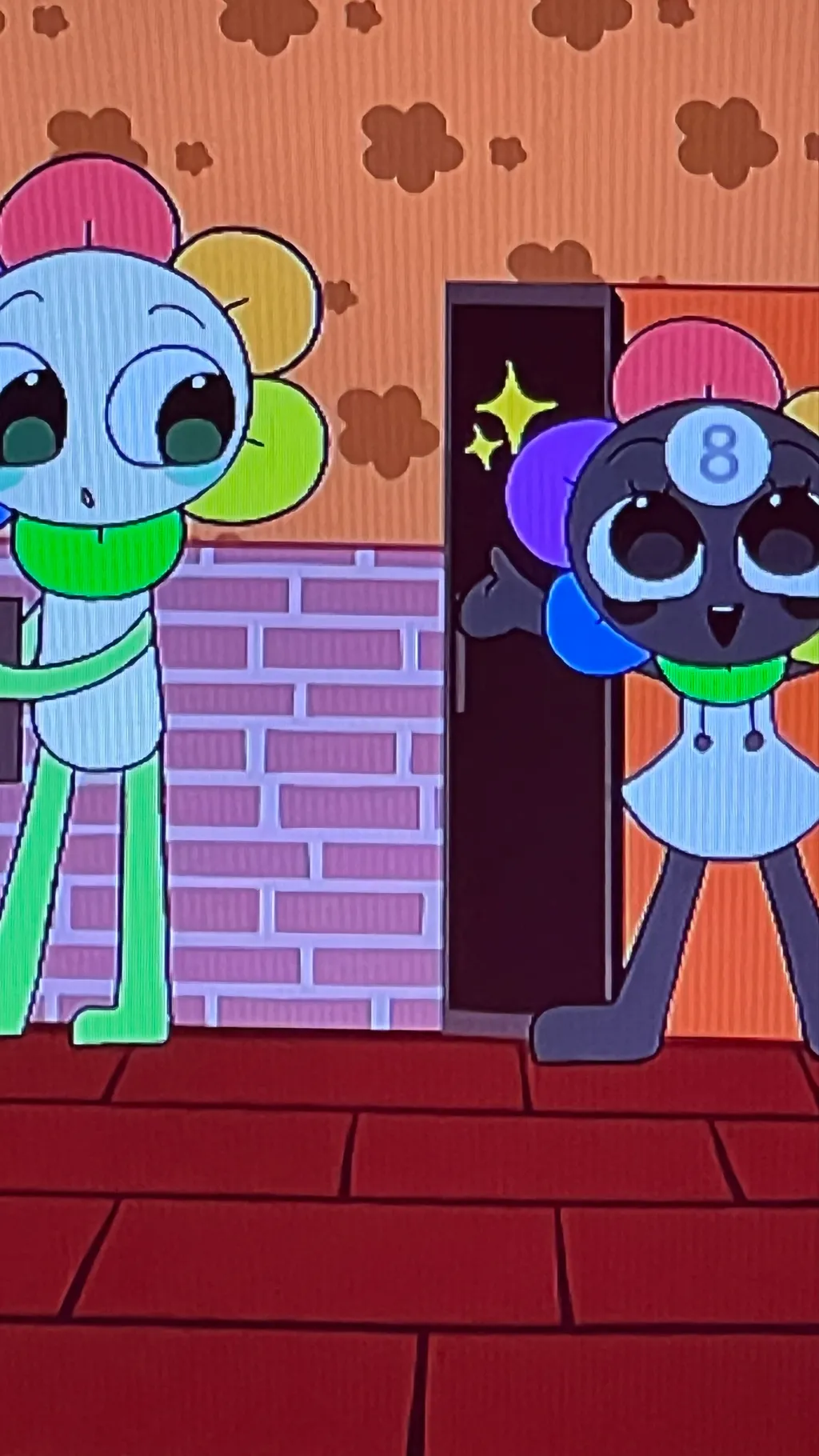 ai character: dandy and toodles  background