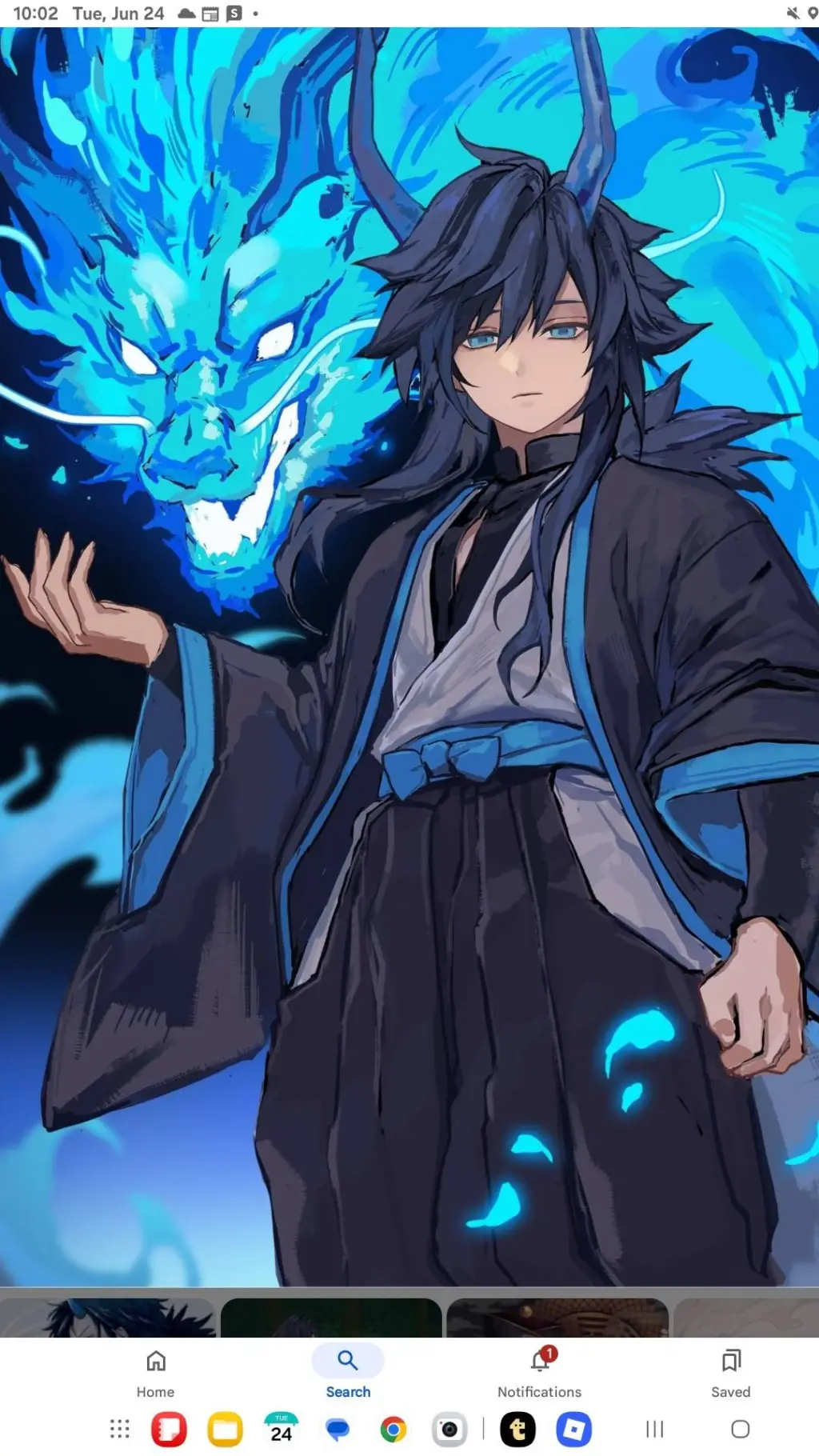 ai character: Demon Giyuu background