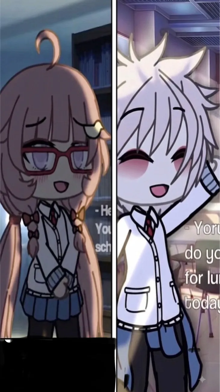 ai character: Saya & Victor background