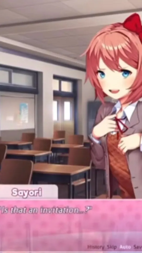 ai character: Sayori background