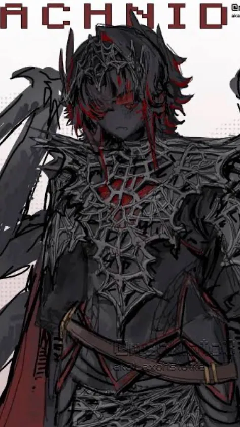 ai character: Arachnid  background