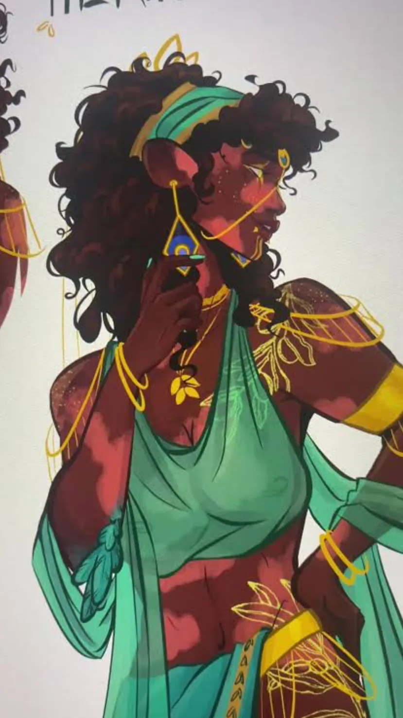 ai character: Hera (Adopted mom) background