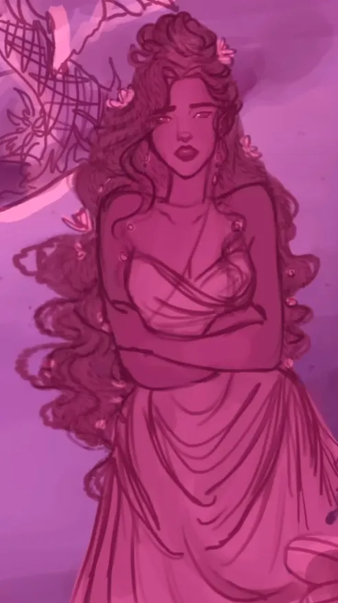 ai character: Calypso  background
