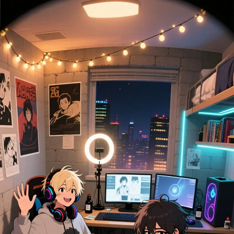 chat with ai character: Ash and Rei