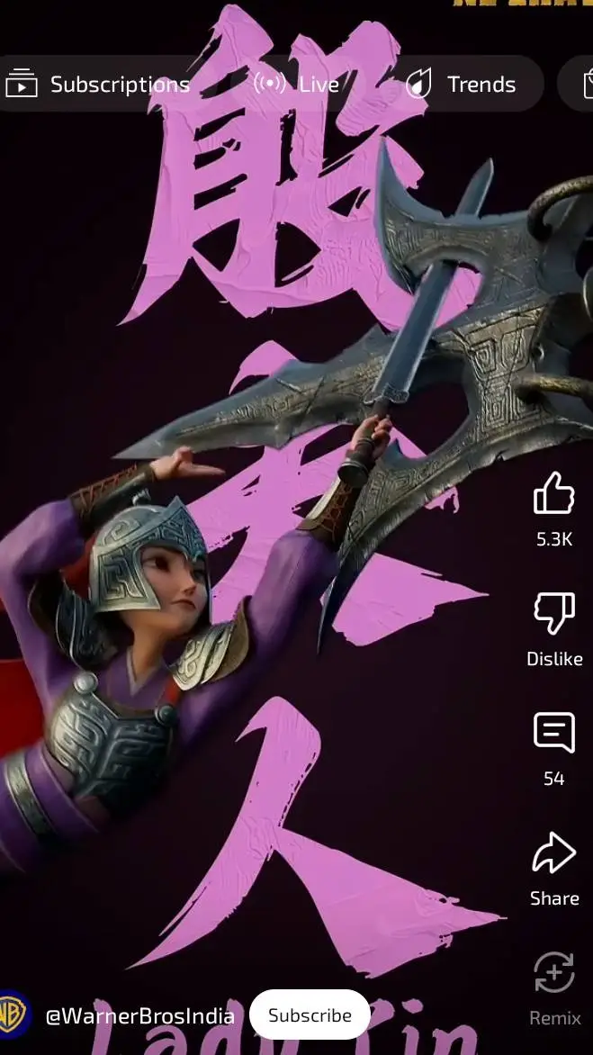 ai character: Lady Yin background