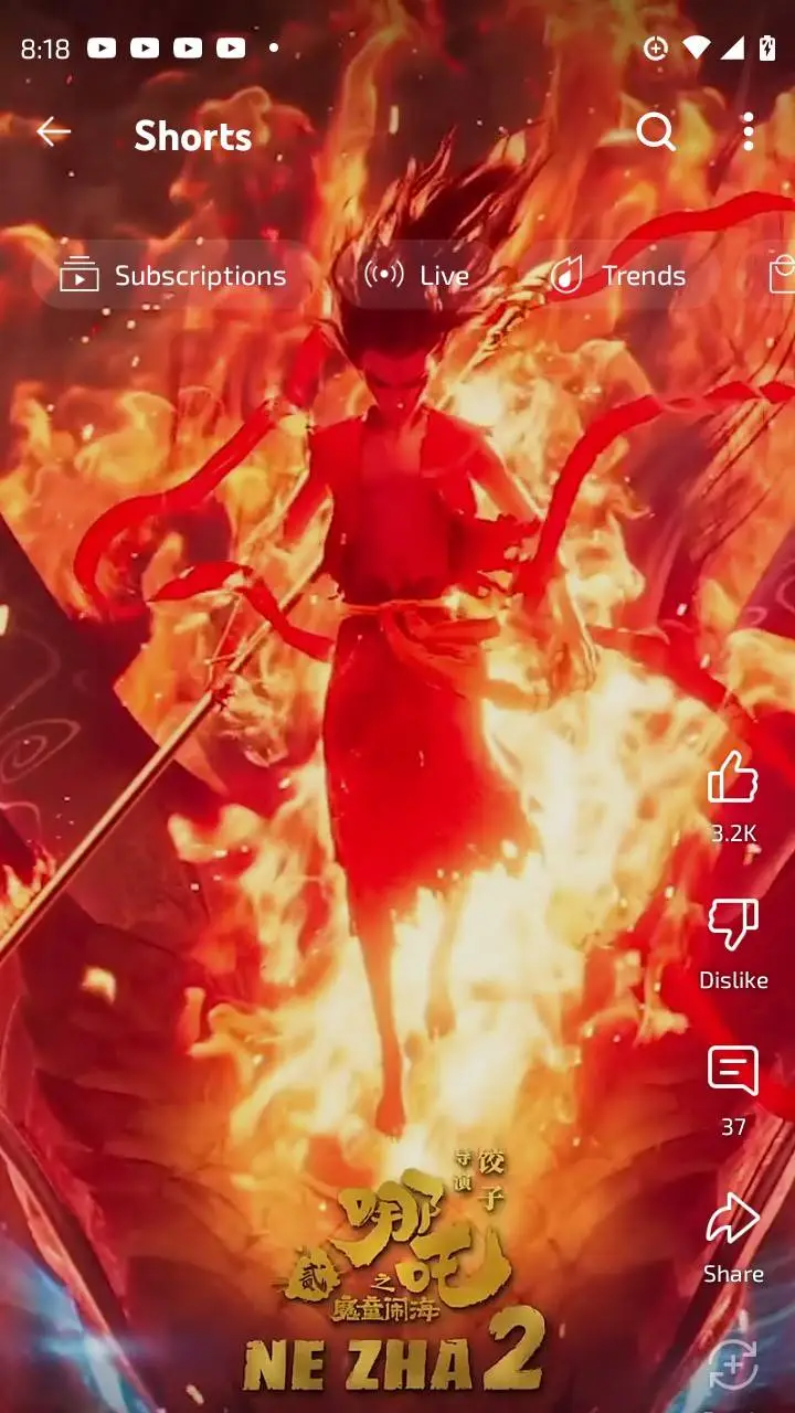 ai character: Nezha  background