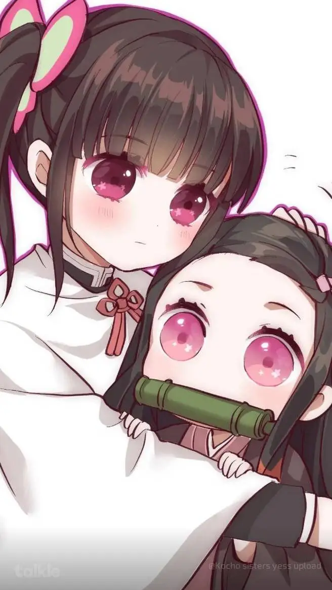 ai character: Kanao and Nezuok  background